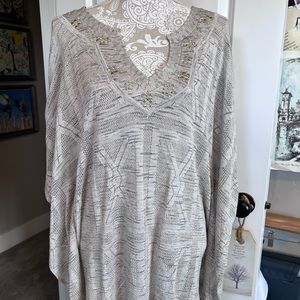 WHBM Pewter Sweater Smock (Semi-Formal)